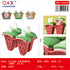 TX-5038 Molde hielo fruta 4 piezas transparente 83.5 G