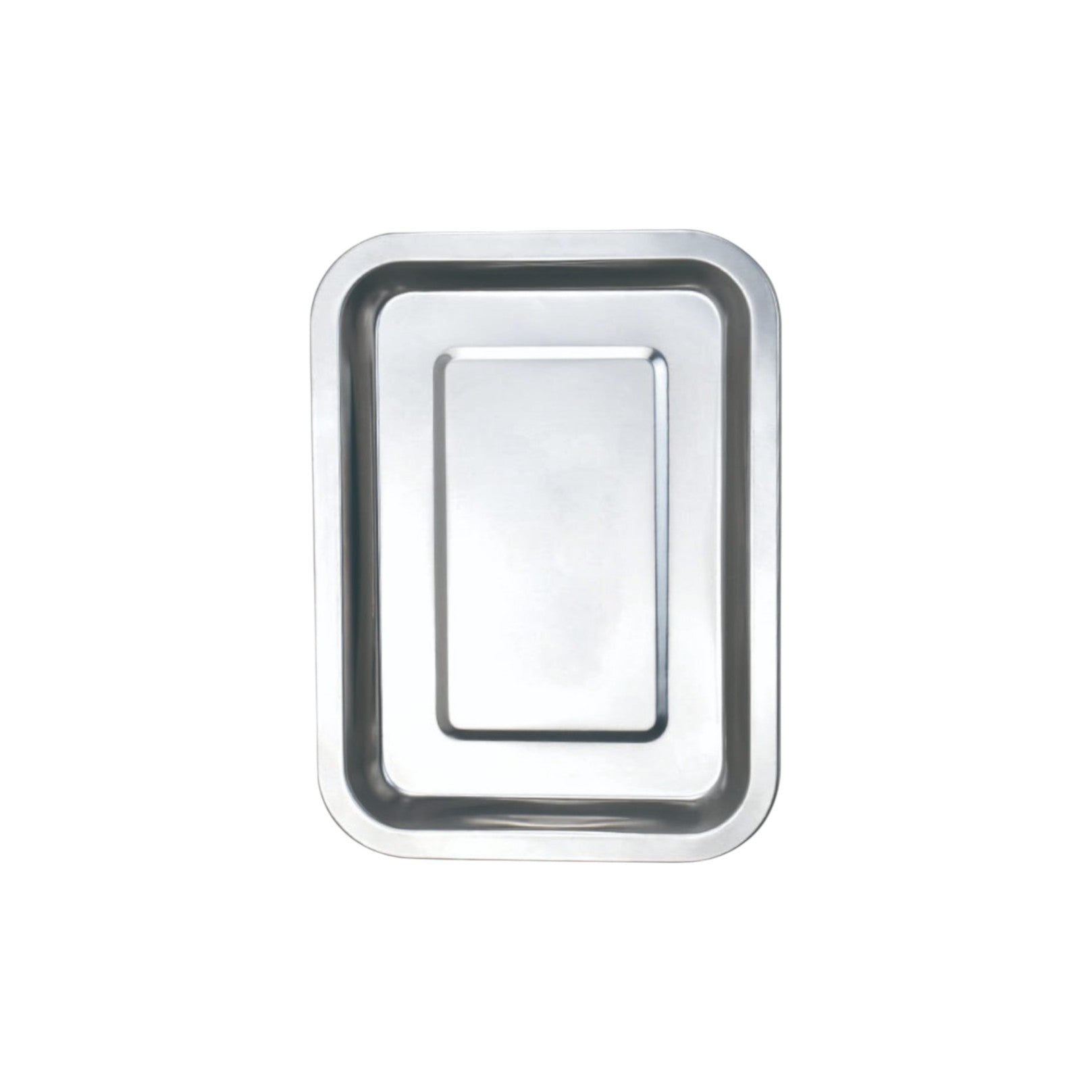 Bandeja cuadrada magnética 27×20×4.8 cm, grosor 0.5 mm