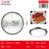 Bandeja Redonda Acero Inoxidable 30 cm Espesor 0.8 mm Cocina Horno