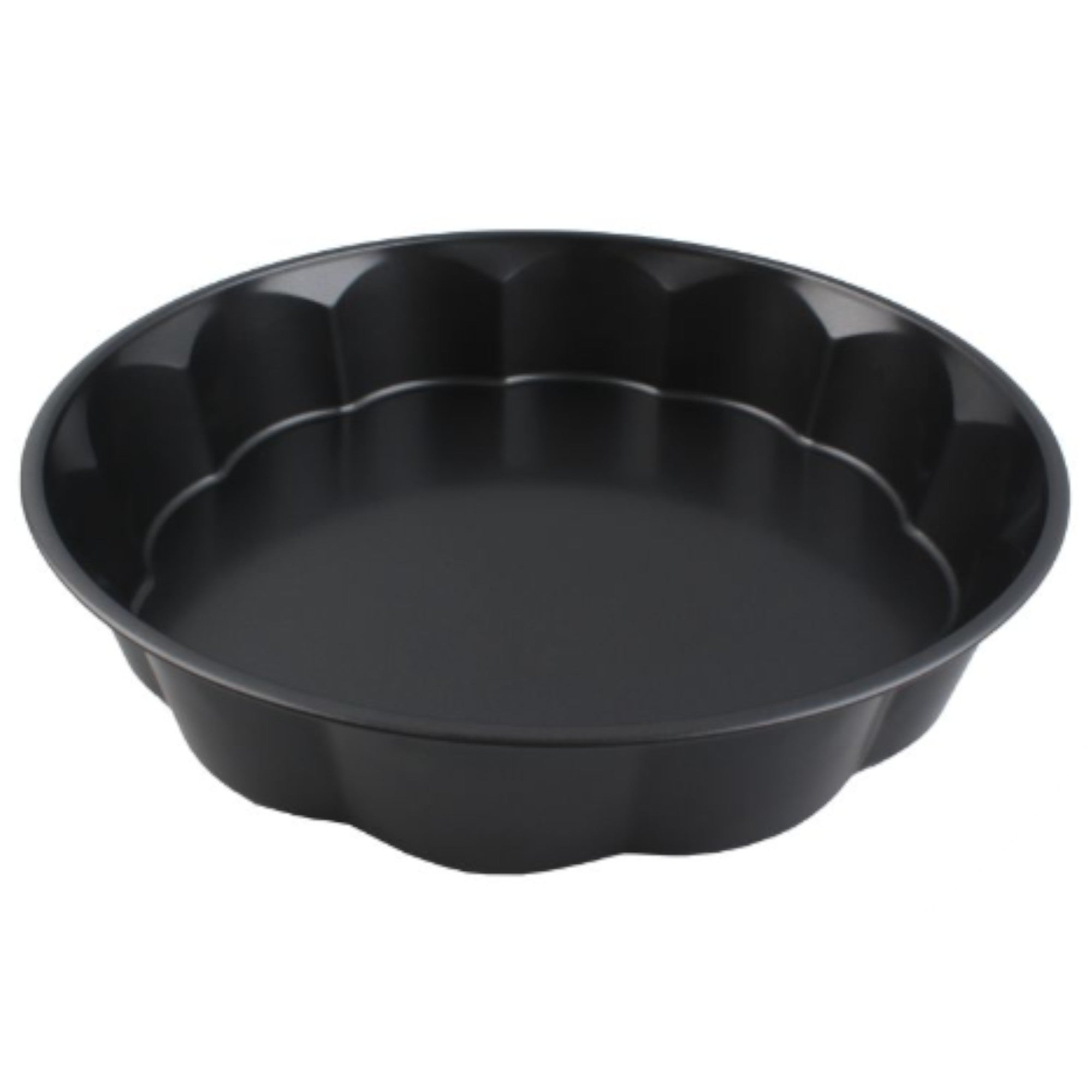 Bandeja redonda borde flor 28 × 28 × 6 cm
