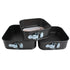 Set 3 moldes pastel cuadrados 18 / 20 / 22 cm