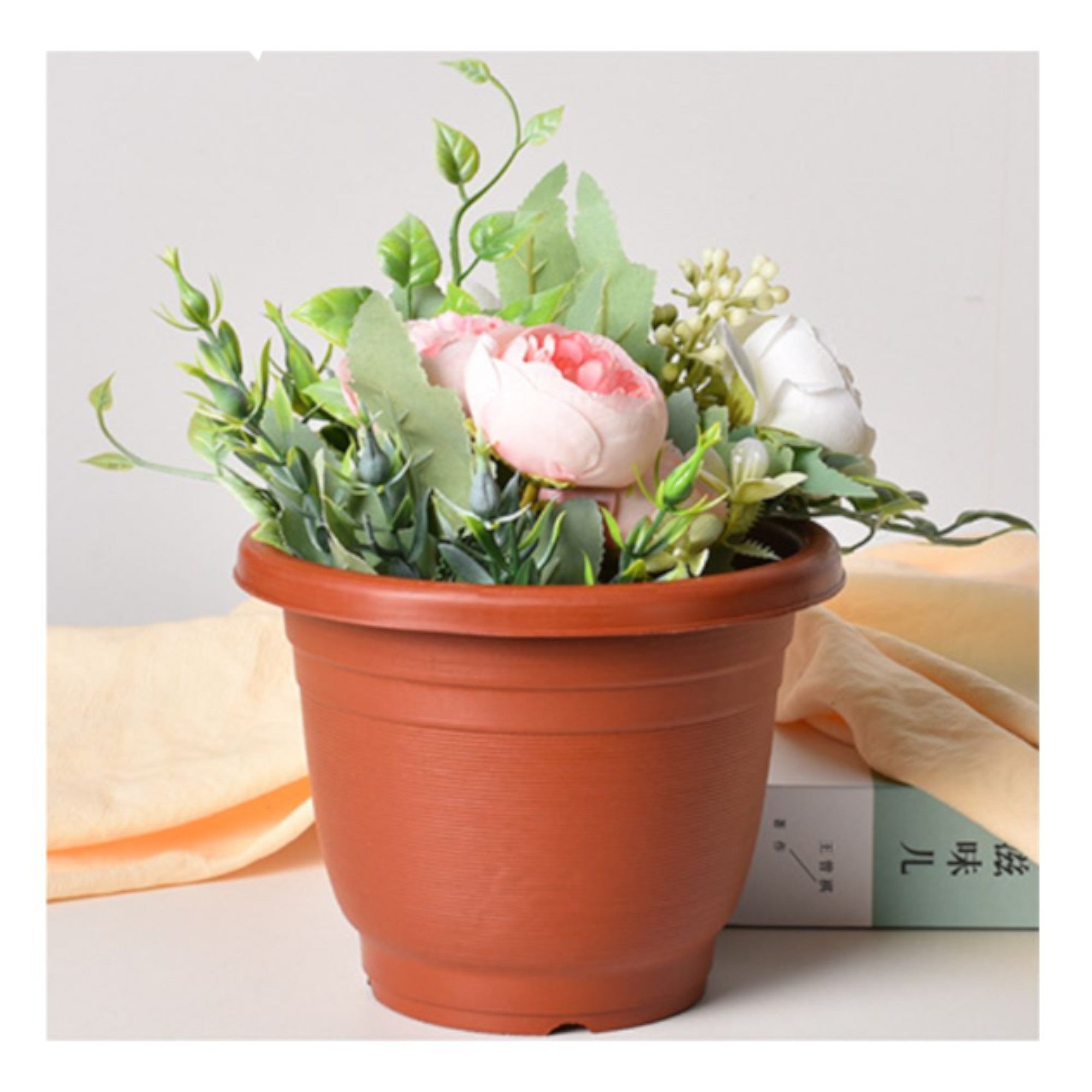 Macetero plástico LH1901 15.5×12.3 cm