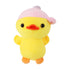 Peluche Patito con Gorro de Dormir - 17 cm