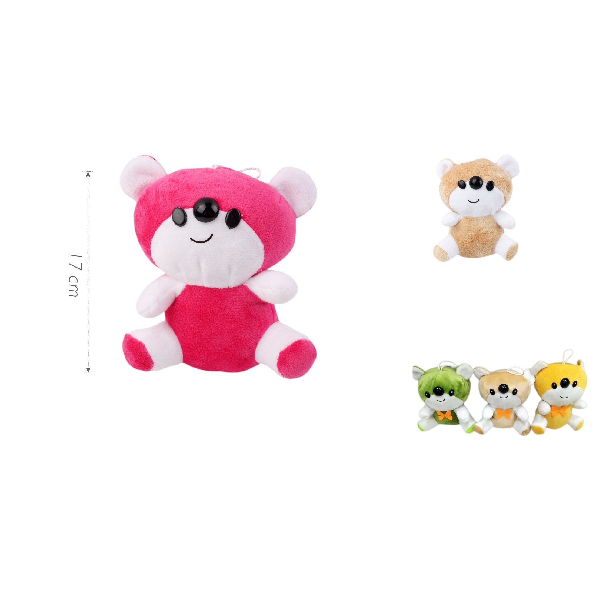 Peluche Oso de Felpa 17 cm