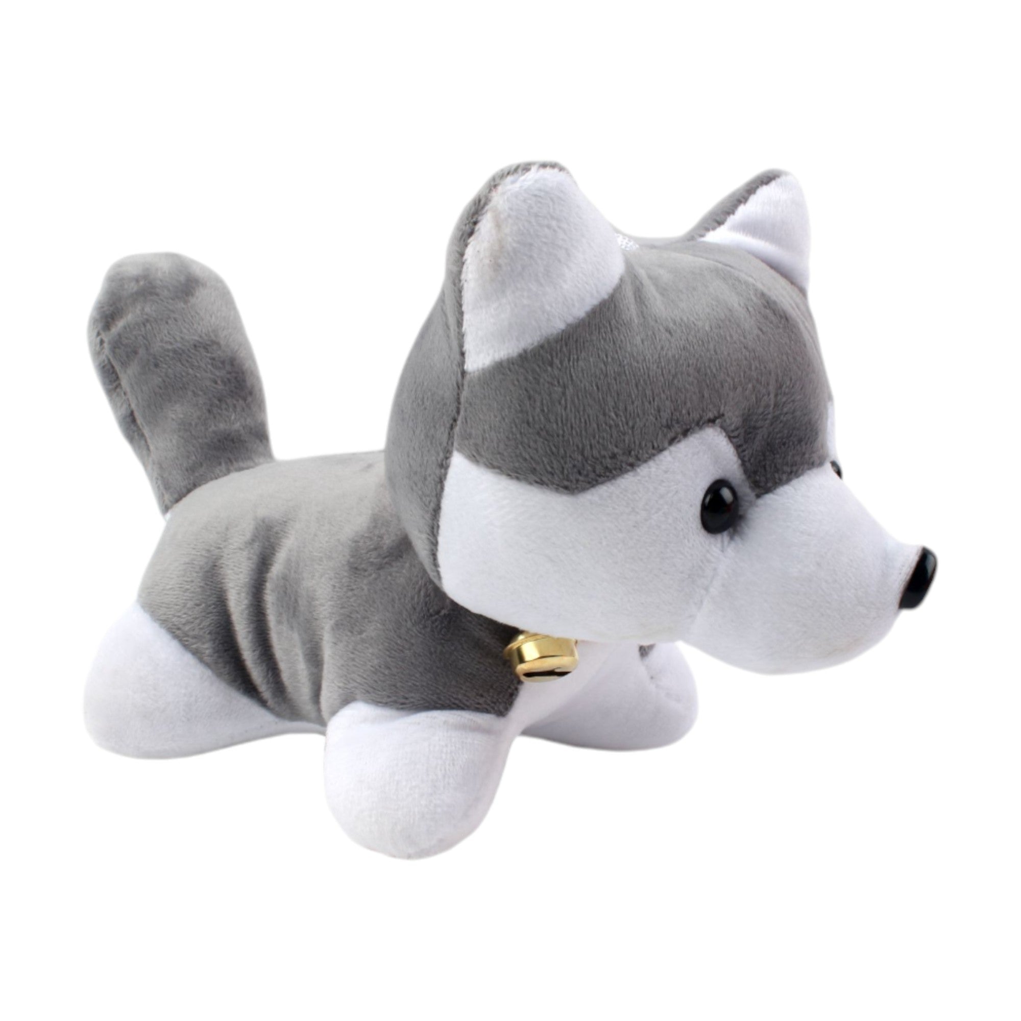 Peluche Husky de Felpa 17 cm