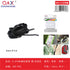 Pack x 12 0.5*5mElastico plano NEGRO/Blanco surtido