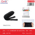 Pack x 12 1.5*2.5mElastico plano NEGRO/Blanco surtido
