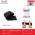 Pack x 12 5.0*0.8mElastico plano NEGRO/Blanco surtido