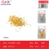 Pack x 12 Alfiler No.000 100pcs dorado/plateado surtido