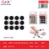 Pack x 12 Broche presión hierro 15MM x 12pares negro/blanco surtido