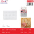 Pack x 12 Broche presión plástico 10MM x 12pares