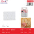 Pack x 12 Broche presión plástico 20MM x 6pares