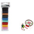 Pack x 12 Hilo tarjeta 10PC multicolor