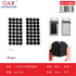 Pack x 12 Velcro redondo 1.2CM x 32pares negro/blanco surtido