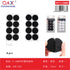 Pack x 12 Velcro redondo 2.5CM x 8pares negro/blanco surtido
