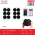 Pack x 12 Velcro redondo 3.0CM x 6pares negro/blanco surtido