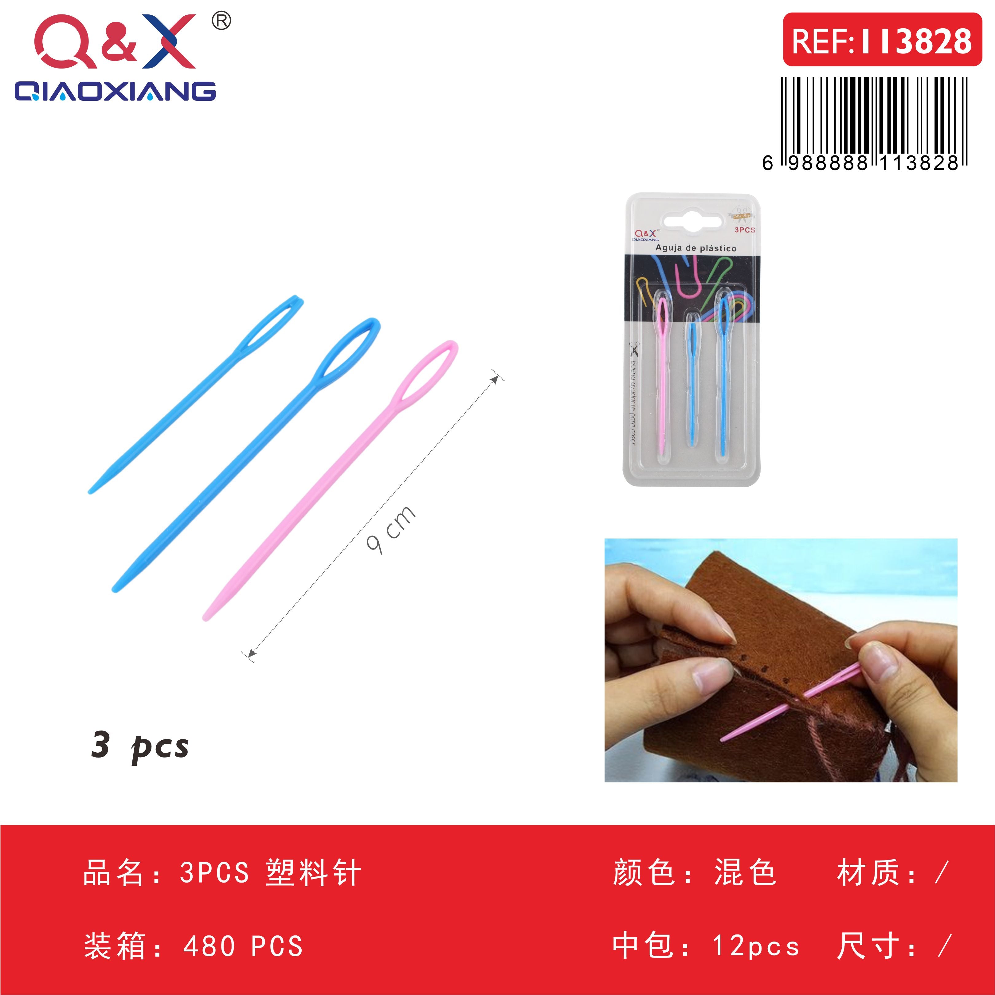 Pack x 12 3PCS PlasticoAguja