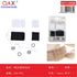 Pack x 12 Kit broches sujetador 5 compartimentos