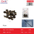 Pack x 12 Broche 4 partes pequeño 8 pares