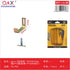 Escuadra tipo U 100×50×3 mm 4 pcs con tarugo 6×30 y clavo 4×30