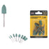 Set de puntas abrasivas de goma 7 pcs