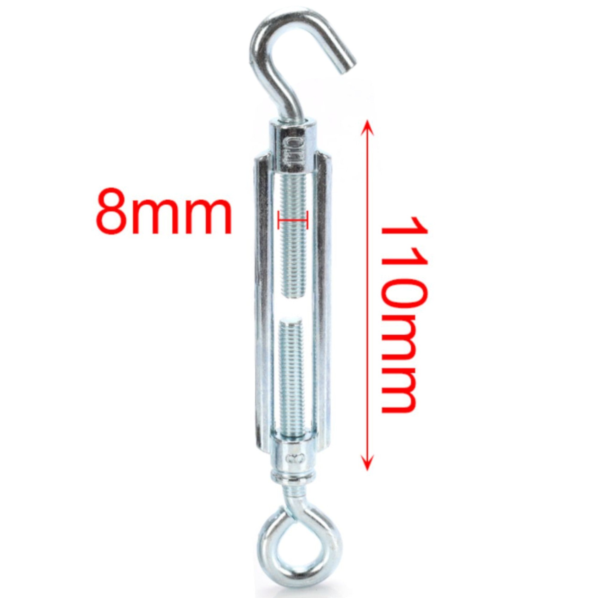 Tensor tipo turnbuckle 8×110 mm 1 pcs