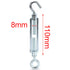 Tensor tipo turnbuckle 8×110 mm 1 pcs