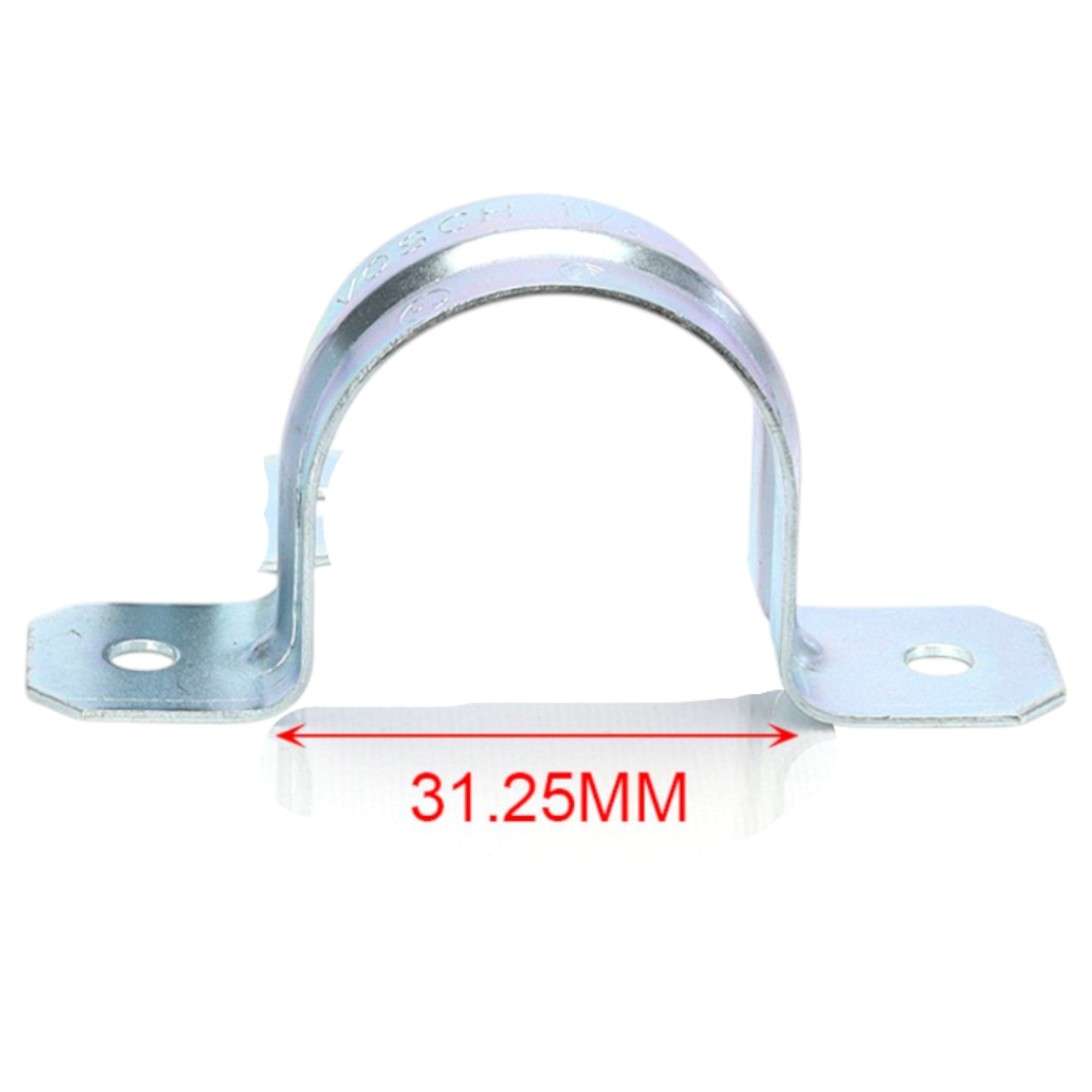 Abrazadera doble oreja 1-1/4Pulgada 2 pcs