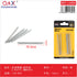 Resorte de tracción gancho redondo 3.96×79.3 mm 5 pcs