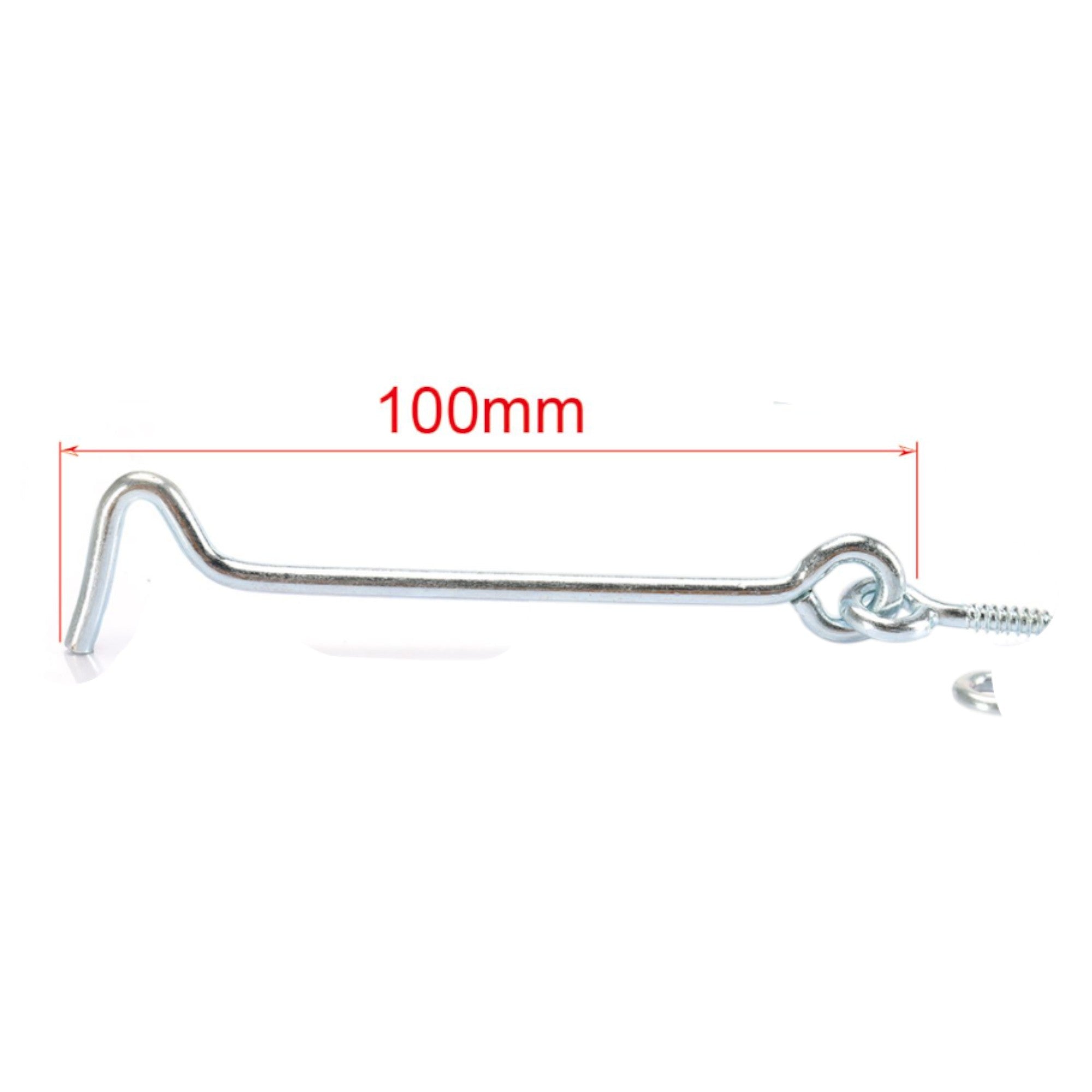 Gancho cortaviento para puertas y ventanas 4×100 mm 2 pcs