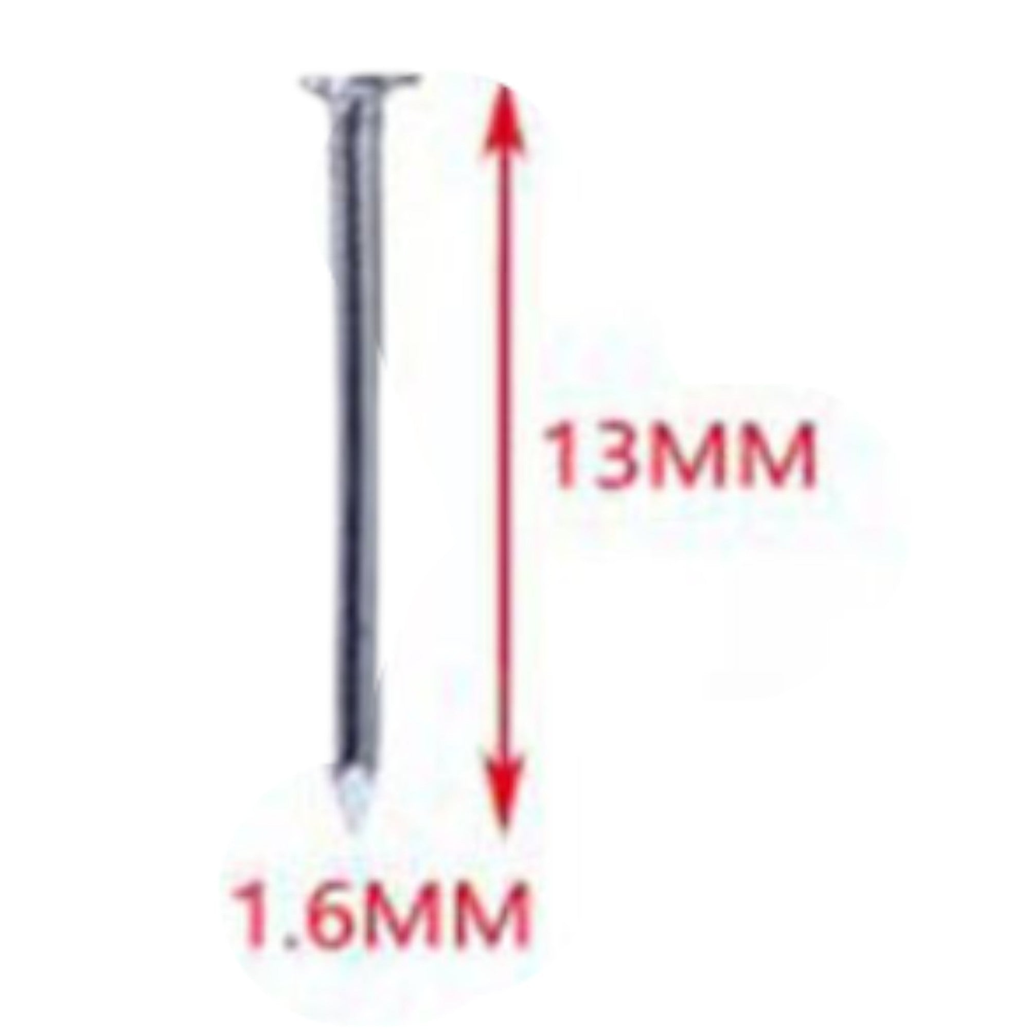 Clavo blanco 1.6×13 mm 50 g