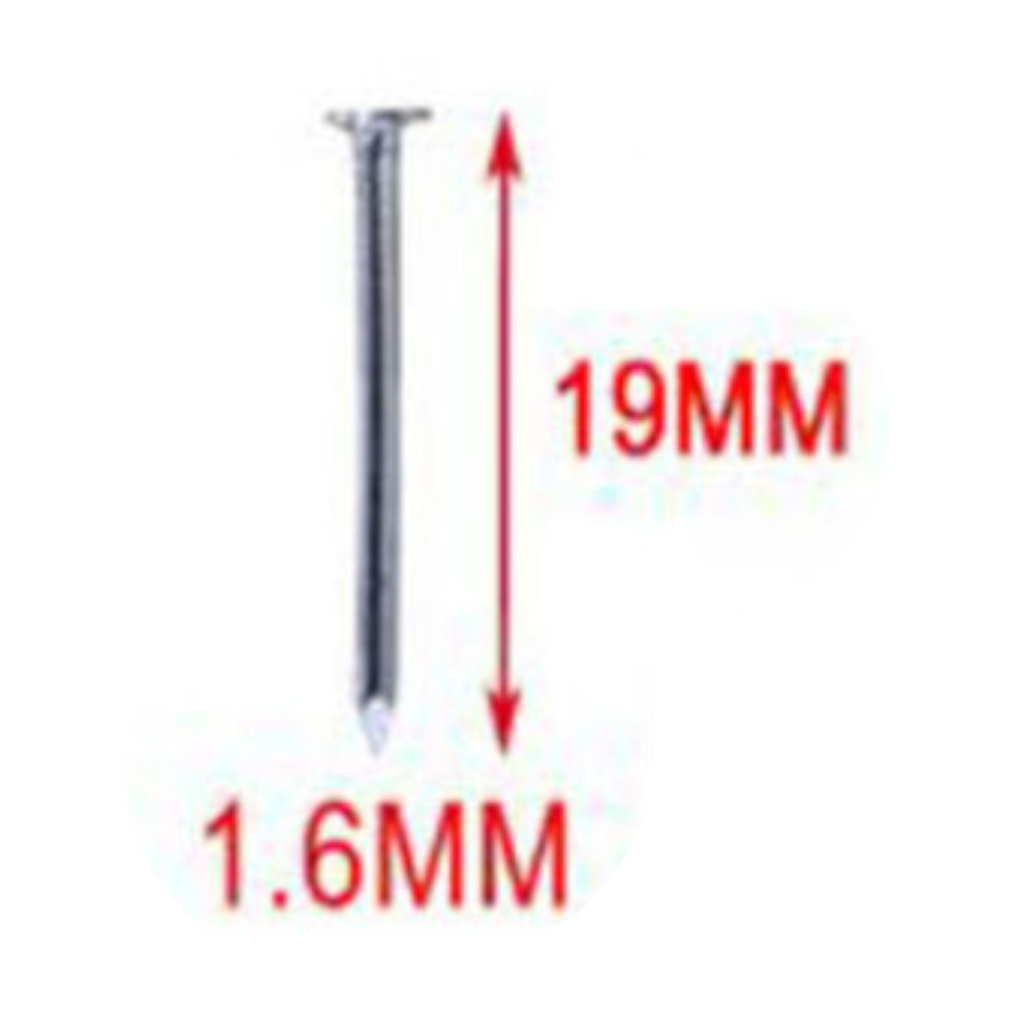 Clavo blanco 1.6×19 mm 50 g