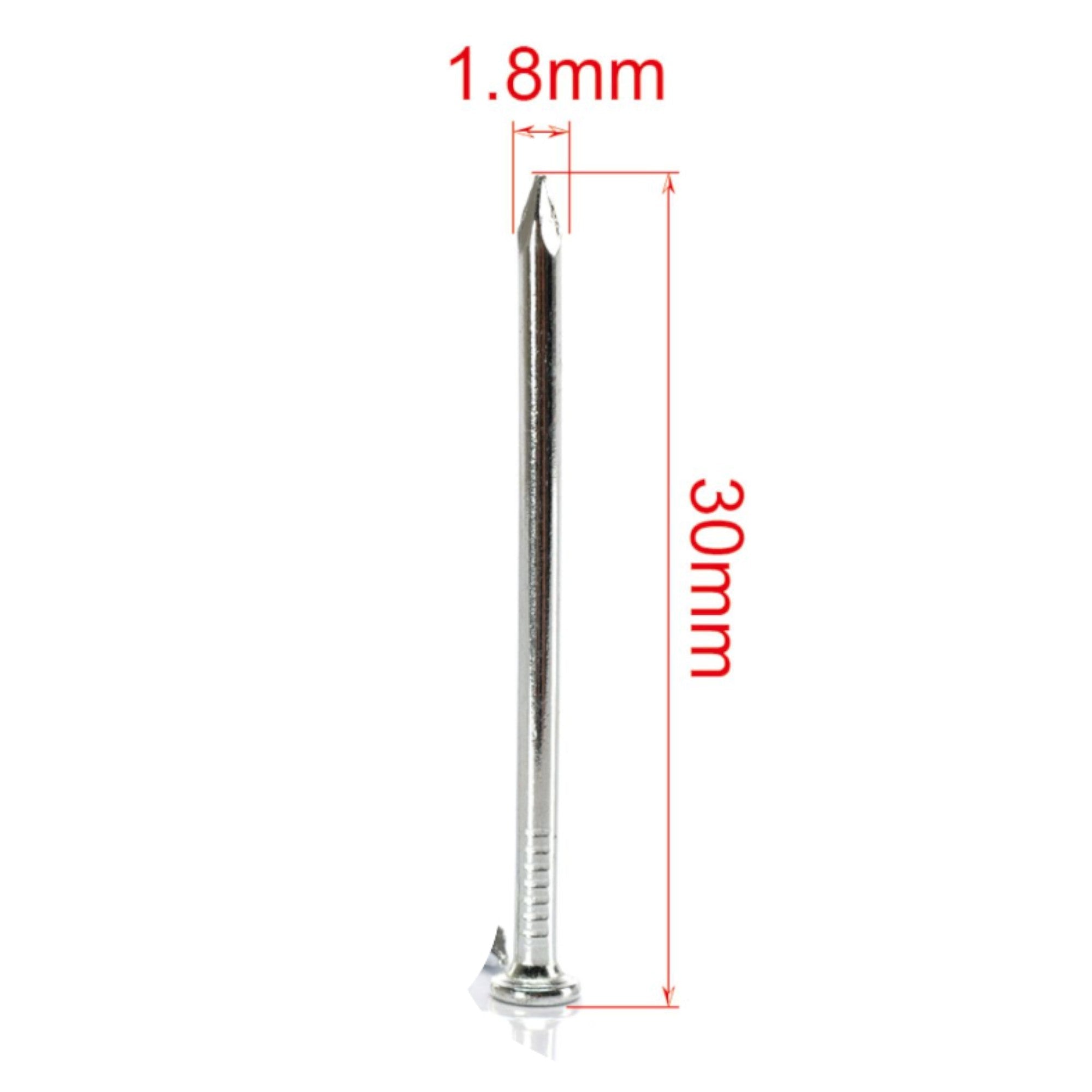 Clavo blanco 1.8×30 mm 60 g