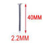 Clavo blanco 2.2×40 mm 60 g