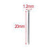 Clavo cabeza redonda 1.2×20 mm 50 g