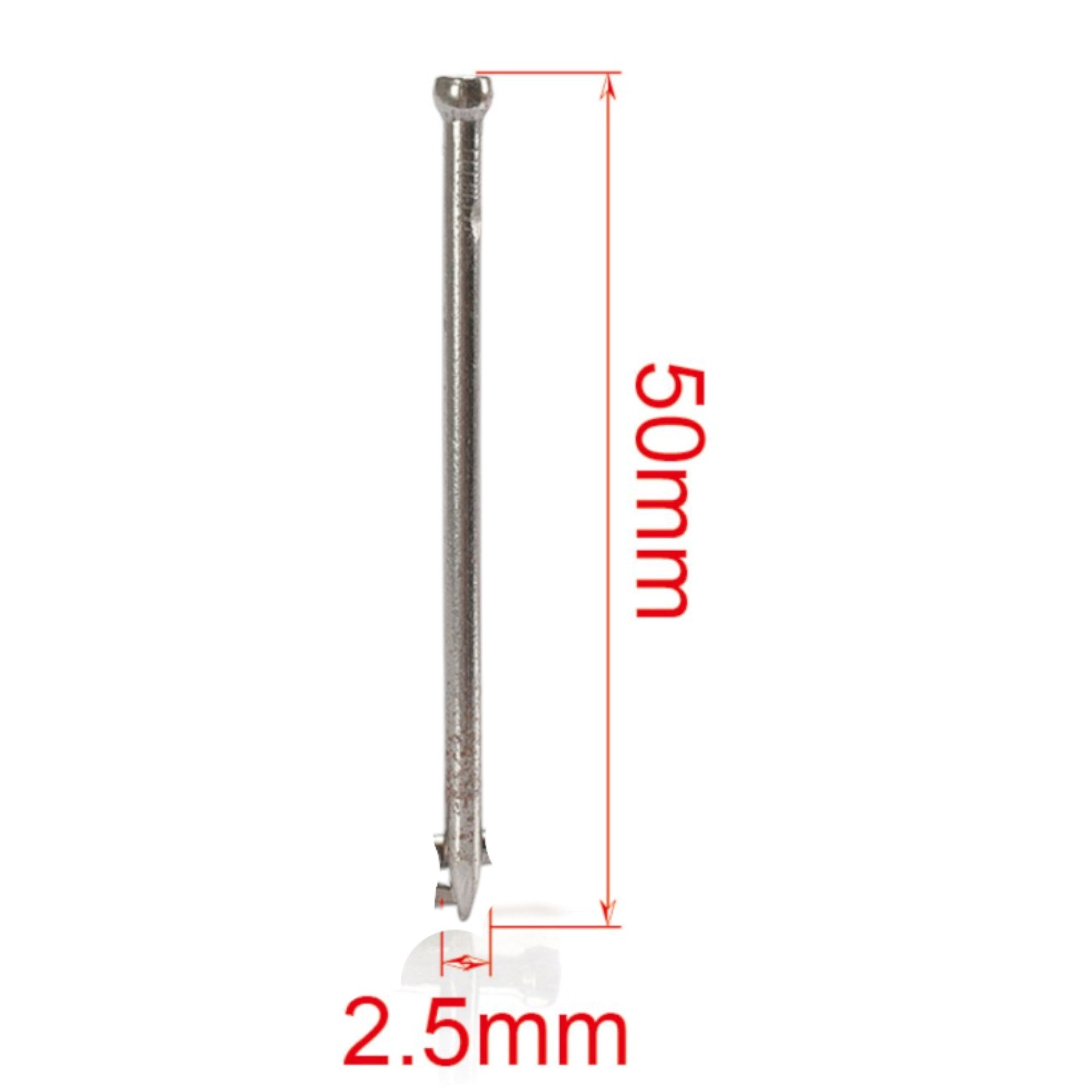 Clavo cabeza redonda 2.5×50 mm 60 g