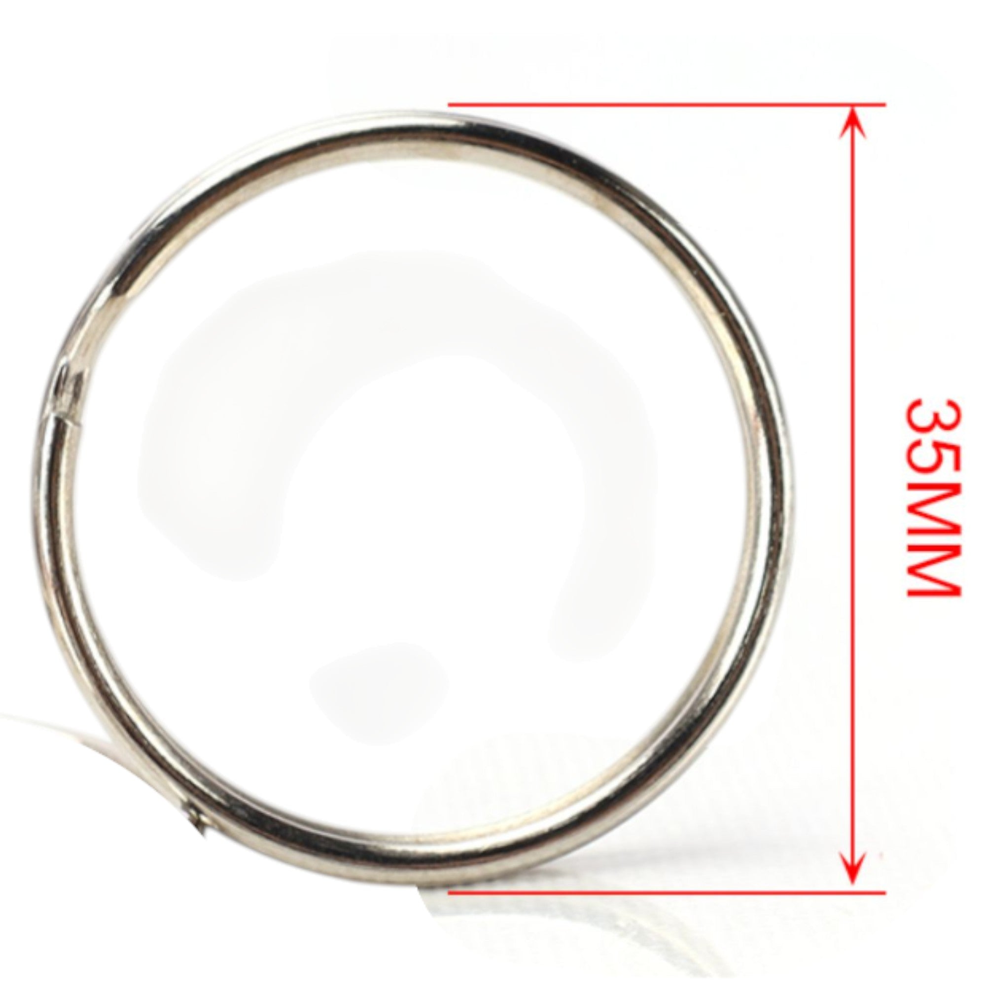 Argolla para llaves redonda 35 mm 6 pcs