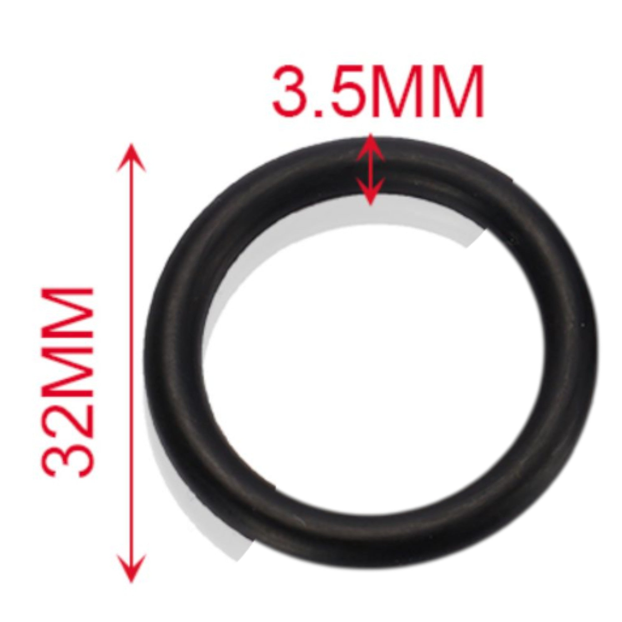 O-ring de goma 32×3.5 mm 5 pcs