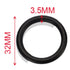 O-ring de goma 32×3.5 mm 5 pcs