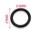 O-ring de goma 27×3.5 mm 9 pcs