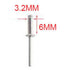 Remache pop 3.2×6 mm 27 pcs