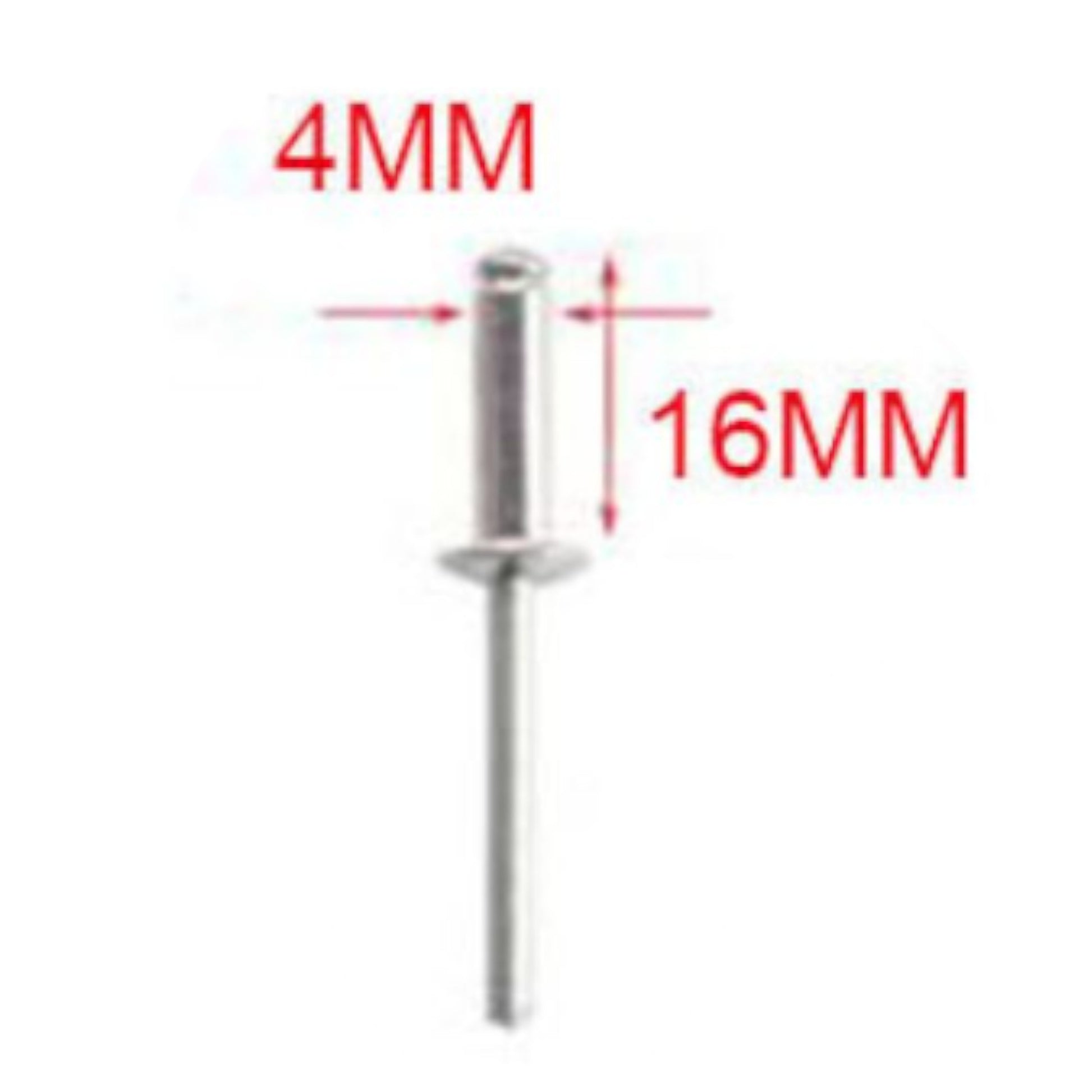 Remaches pop 15PCS 4*16MM