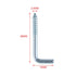 Gancho tipo siete 2.5×29×12 mm 20 pcs