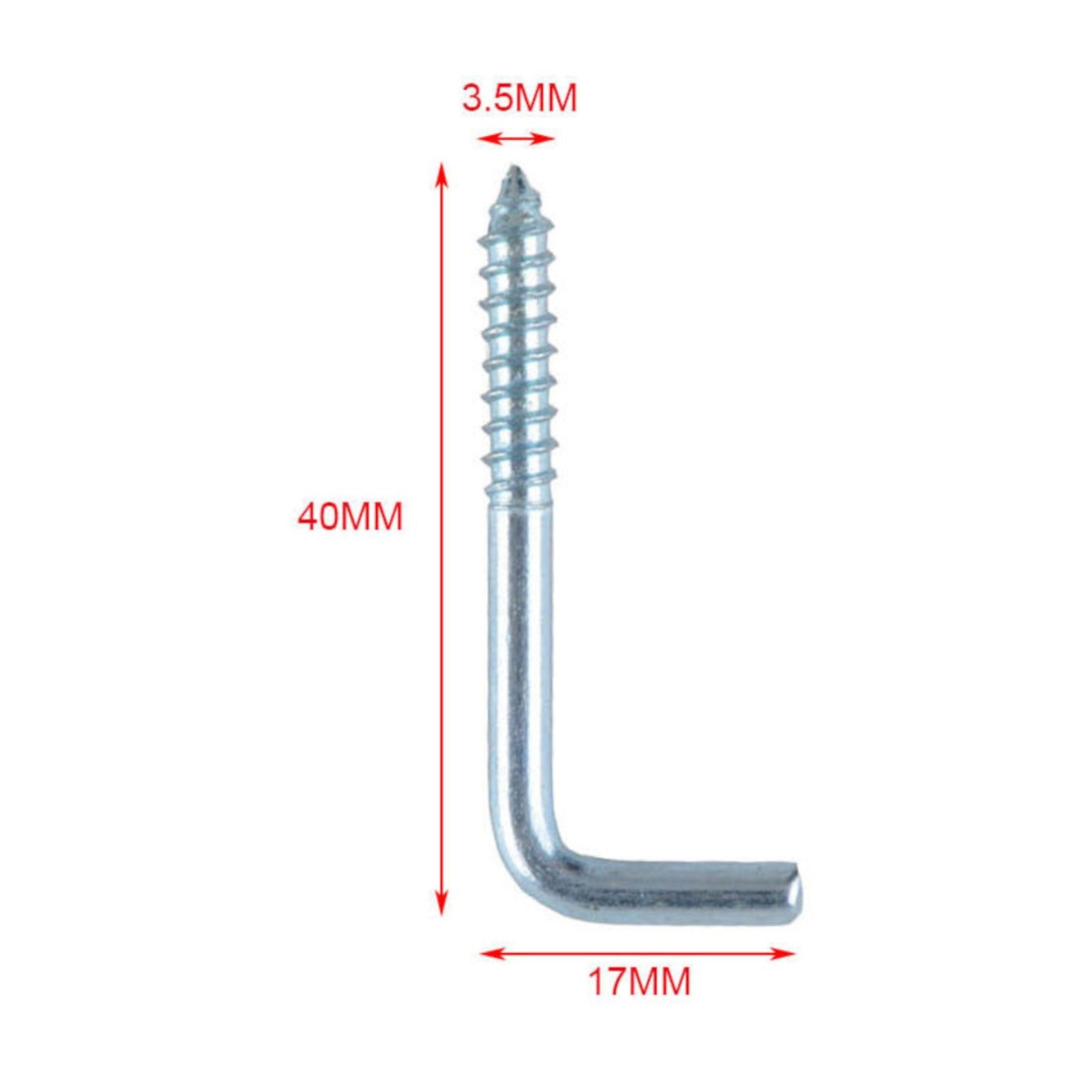 Gancho tipo siete 3.5×40×17 mm 12 pcs