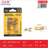 Colgador oculto dorado grande 58x15 mm 4 pcs