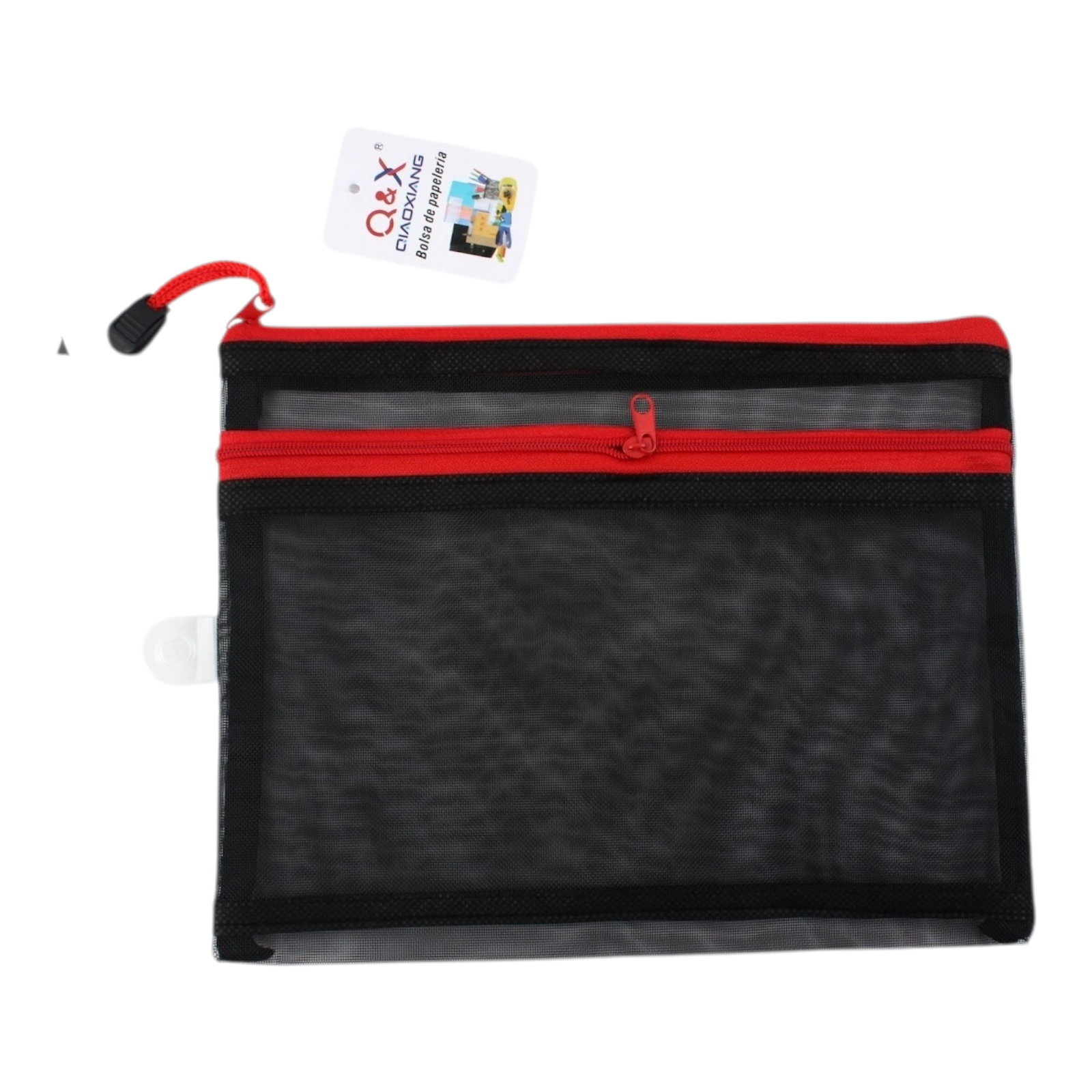 Bolsa malla doble capa A6