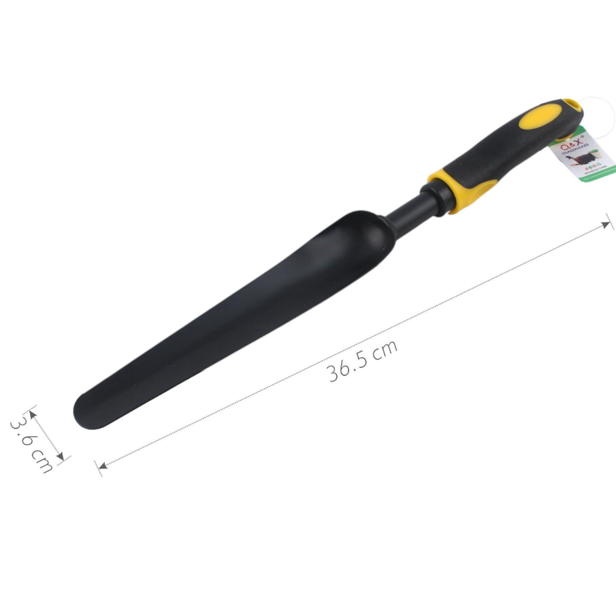 Extractor de Raíces Punta Redonda Mango Amarillo y Negro XL-2085K