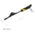 Extractor de Raíces con Placa Metálica Mango Amarillo y Negro XL-2085L