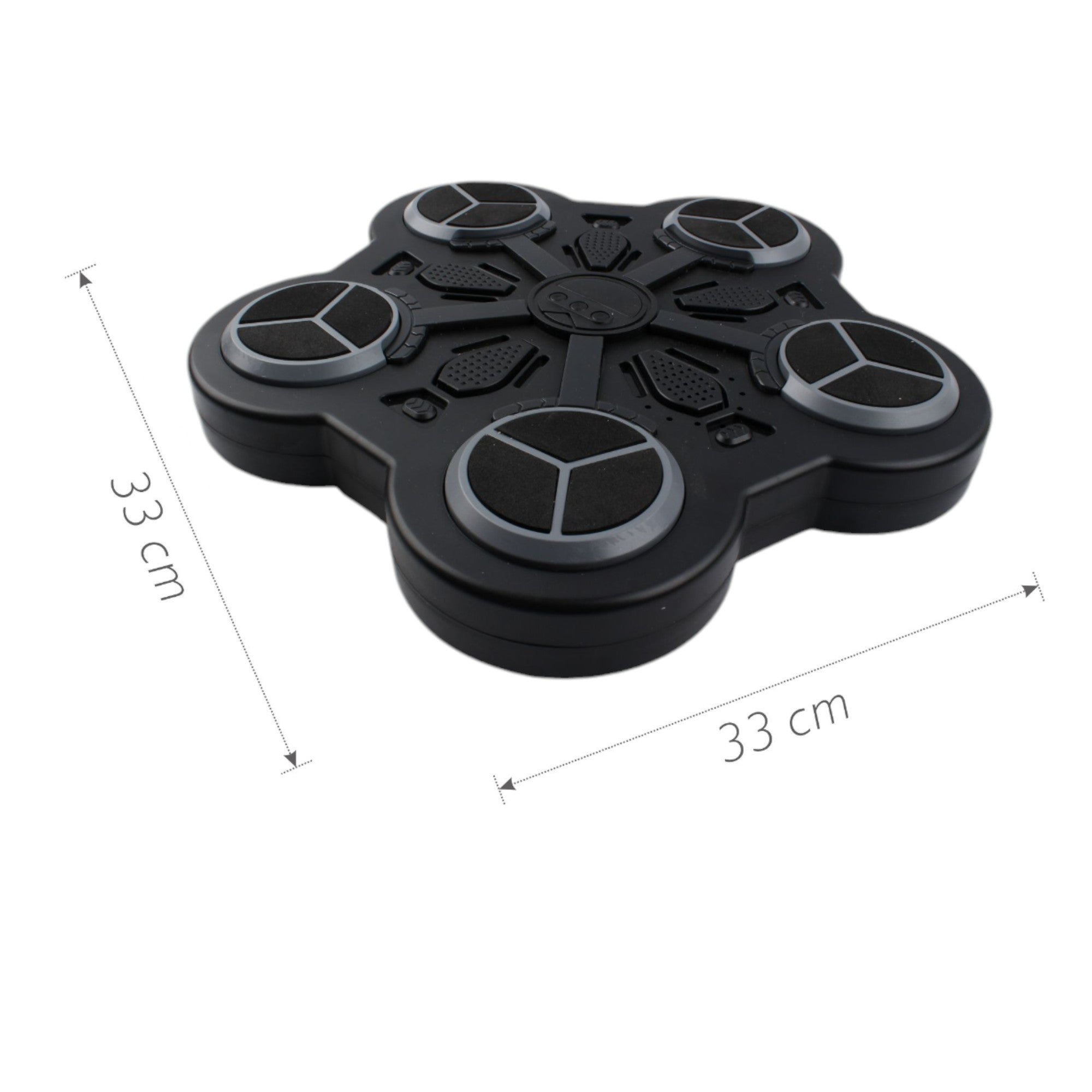 Diana de boxeo con cinco objetivos y contador de puntos