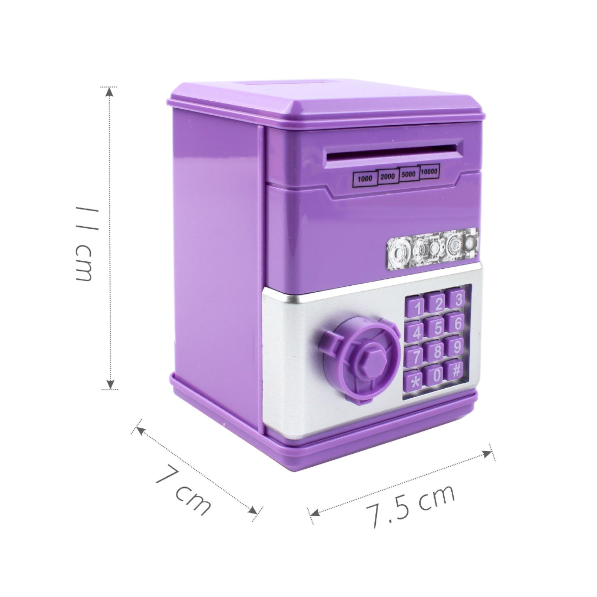 Alcancía Electrónica Tipo Caja Fuerte